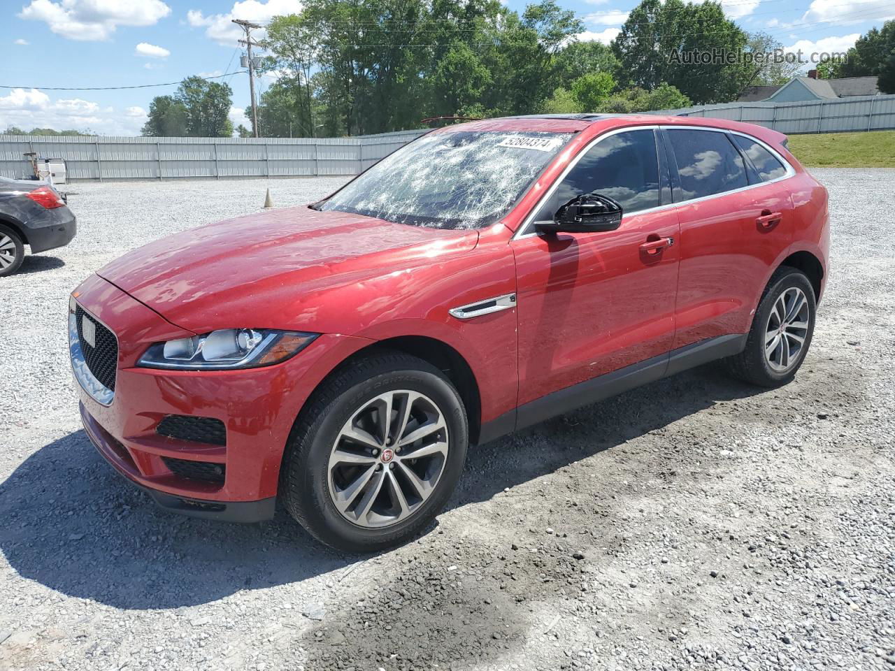 2020 Jaguar F-pace Premium Red vin: SADCJ2FX0LA627701