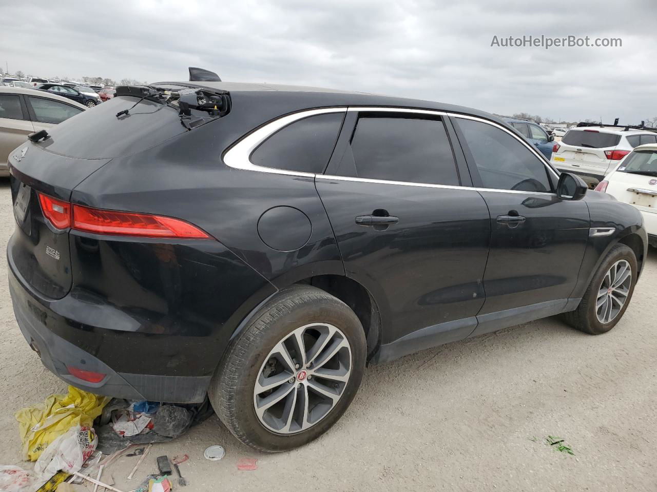 2019 Jaguar F-pace Premium Черный vin: SADCJ2FX2KA358809