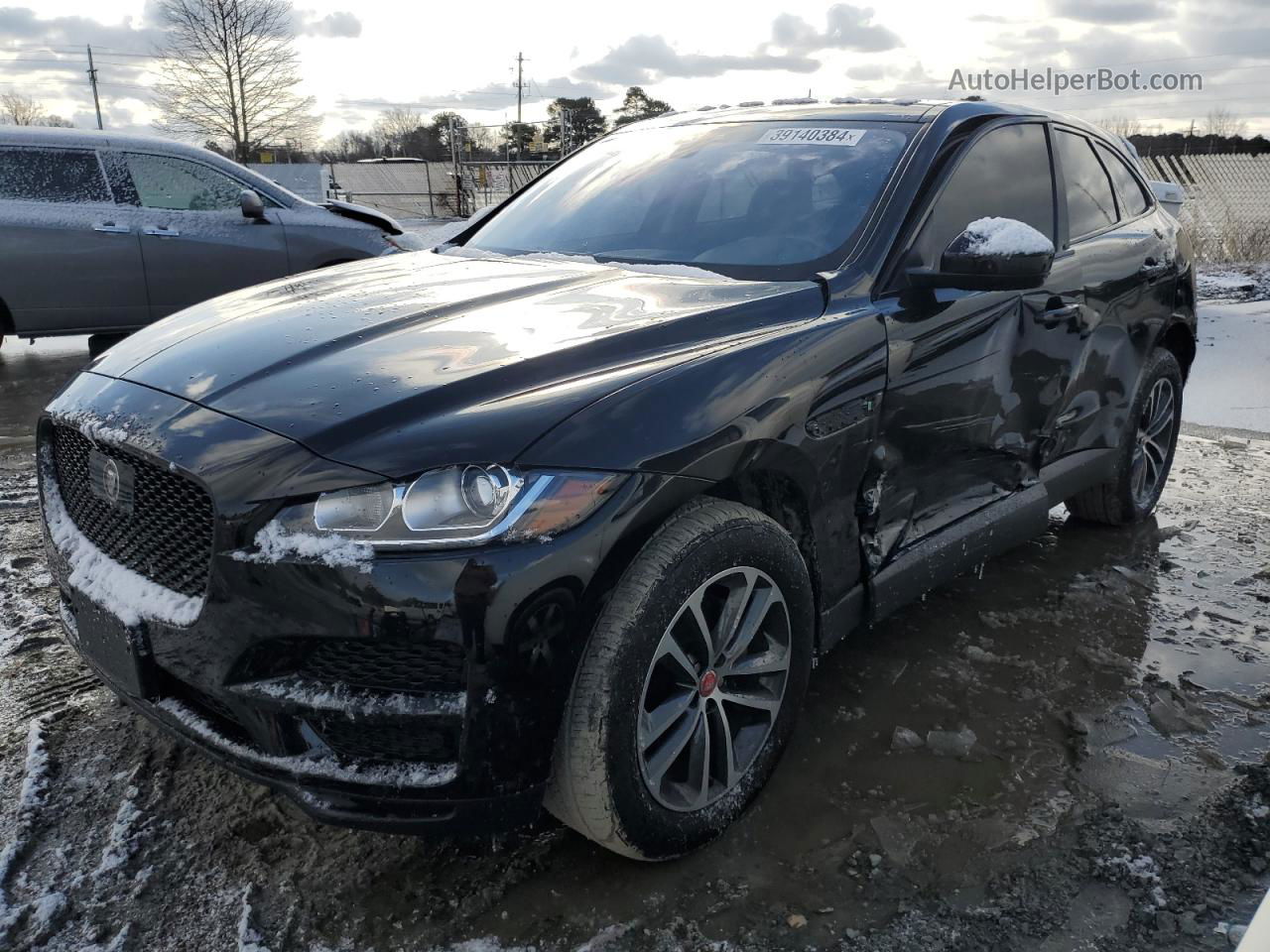 2019 Jaguar F-pace Premium Black vin: SADCJ2FX2KA360706