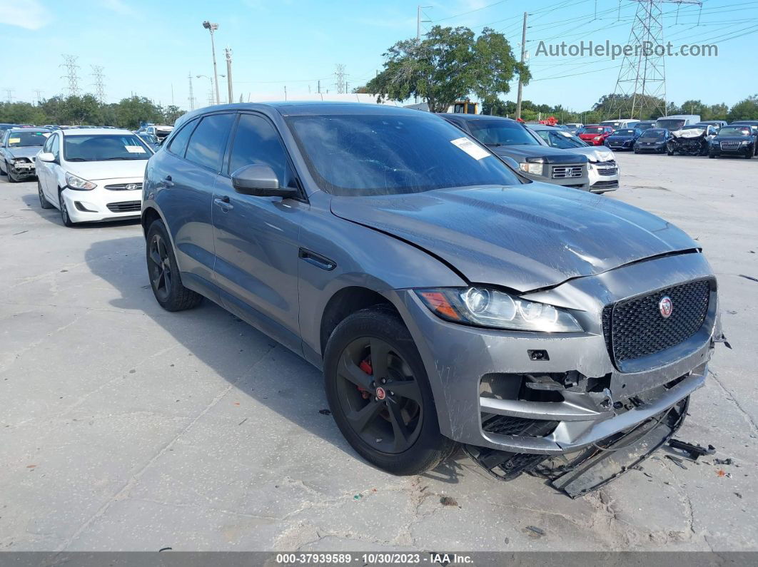 2020 Jaguar F-pace 25t Premium Gray vin: SADCJ2FX2LA632558