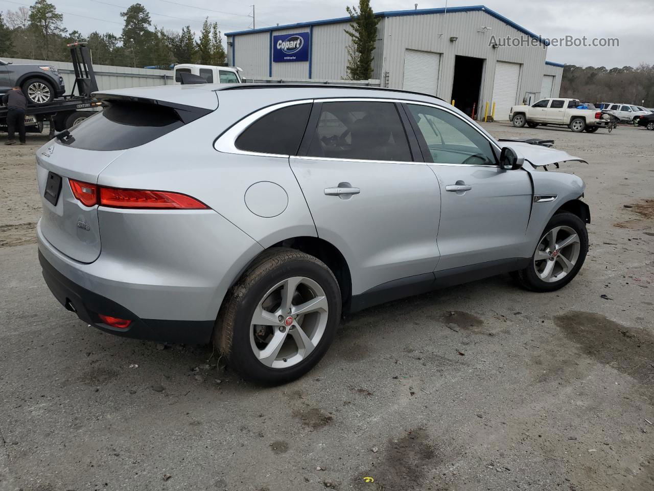 2020 Jaguar F-pace Premium Silver vin: SADCJ2FX2LA639767