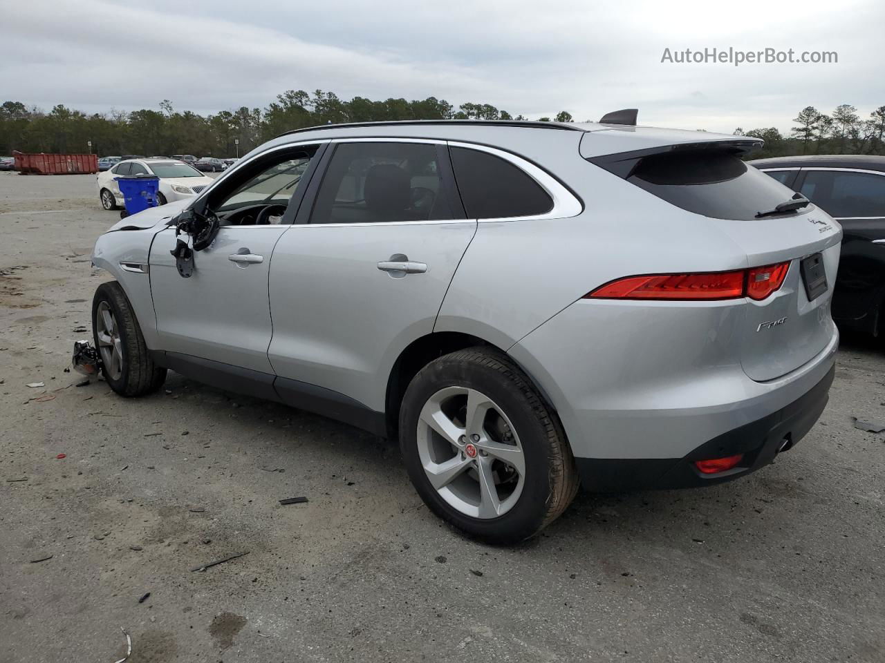 2020 Jaguar F-pace Premium Silver vin: SADCJ2FX2LA639767