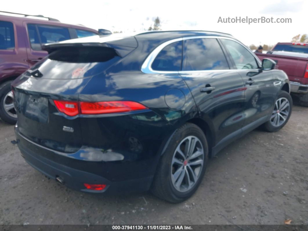 2019 Jaguar F-pace 25t Premium Черный vin: SADCJ2FX3KA357443