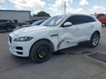 2019 Jaguar F-pace Premium White vin: SADCJ2FX3KA360181