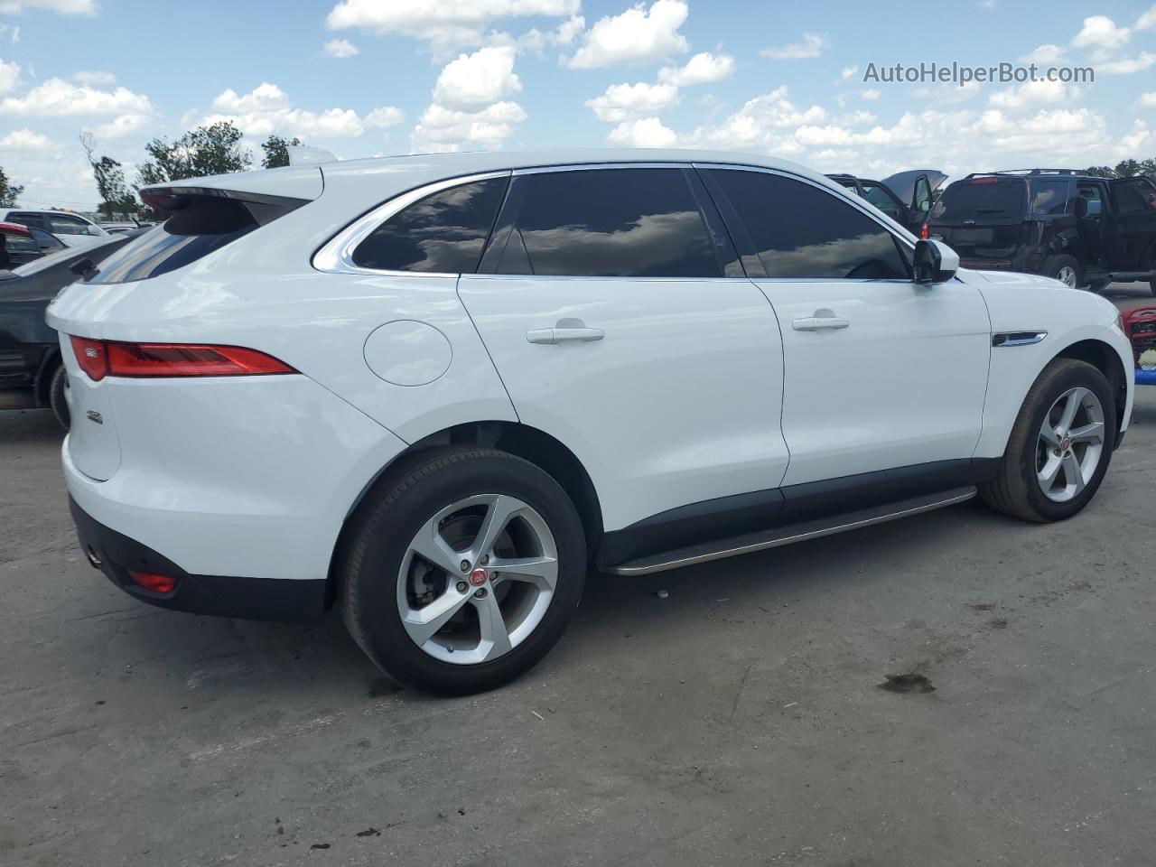 2019 Jaguar F-pace Premium Белый vin: SADCJ2FX3KA360181