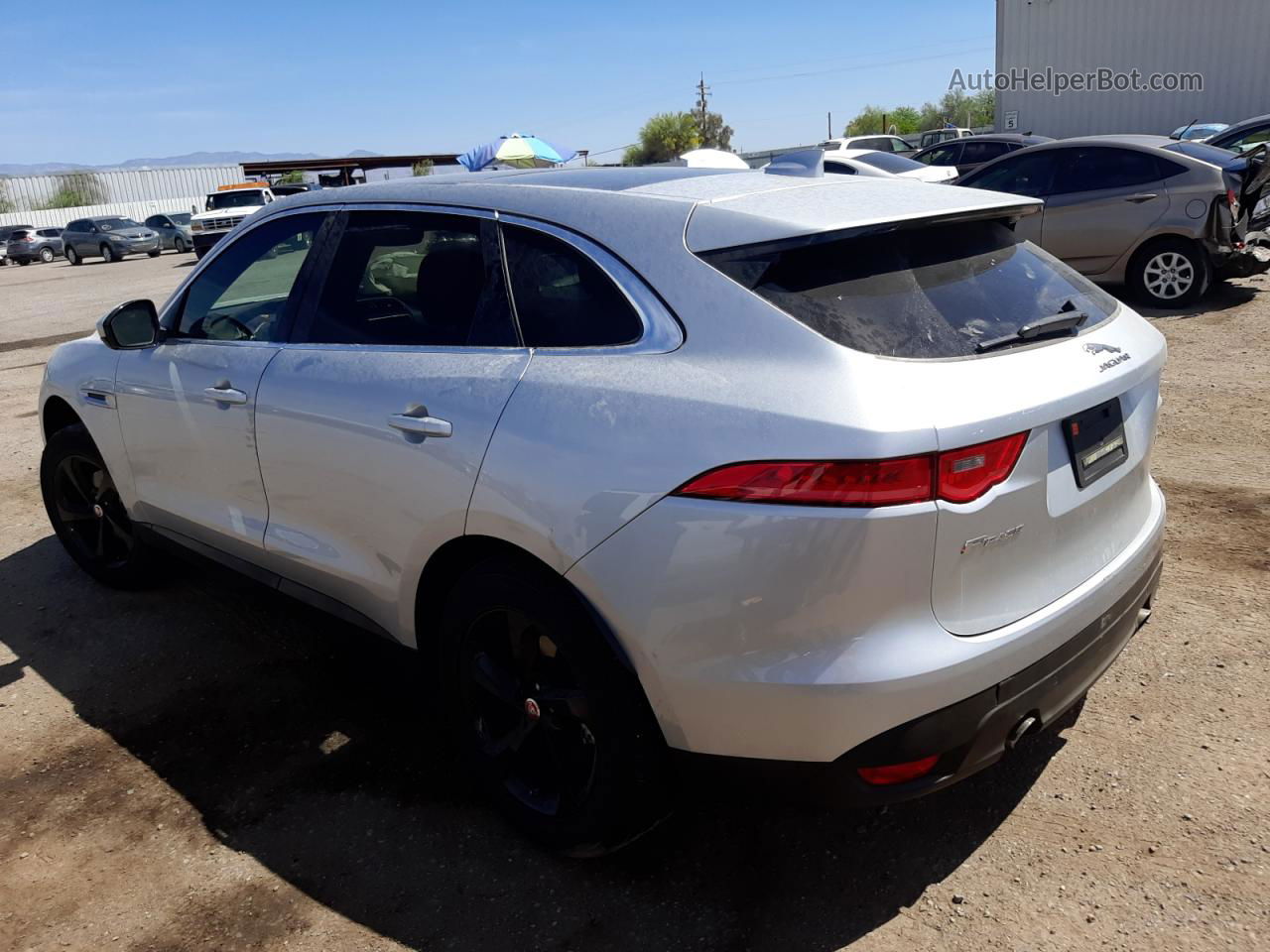 2019 Jaguar F-pace Premium Серебряный vin: SADCJ2FX3KA602449