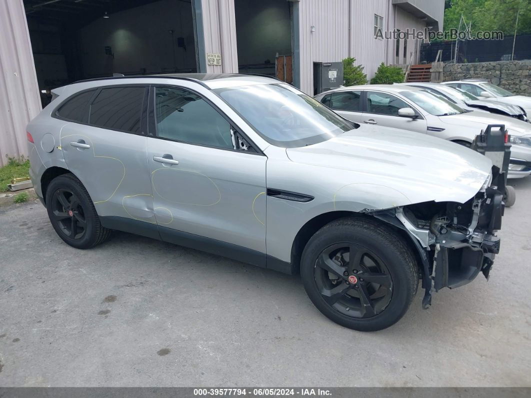 2020 Jaguar F-pace Premium P250 Awd Automatic Gray vin: SADCJ2FX3LA619088