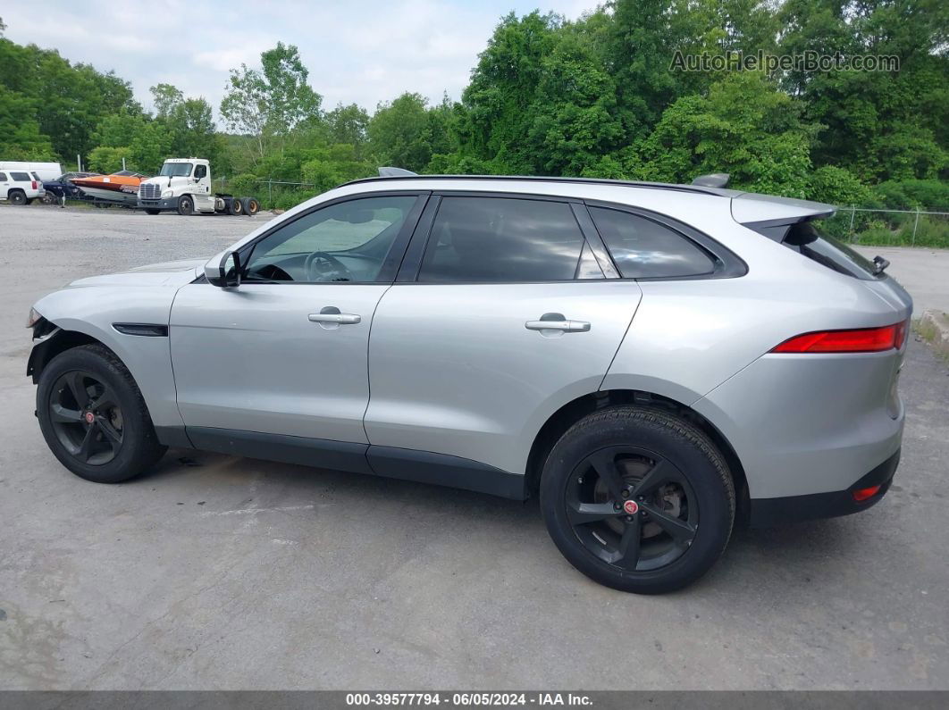 2020 Jaguar F-pace Premium P250 Awd Automatic Gray vin: SADCJ2FX3LA619088