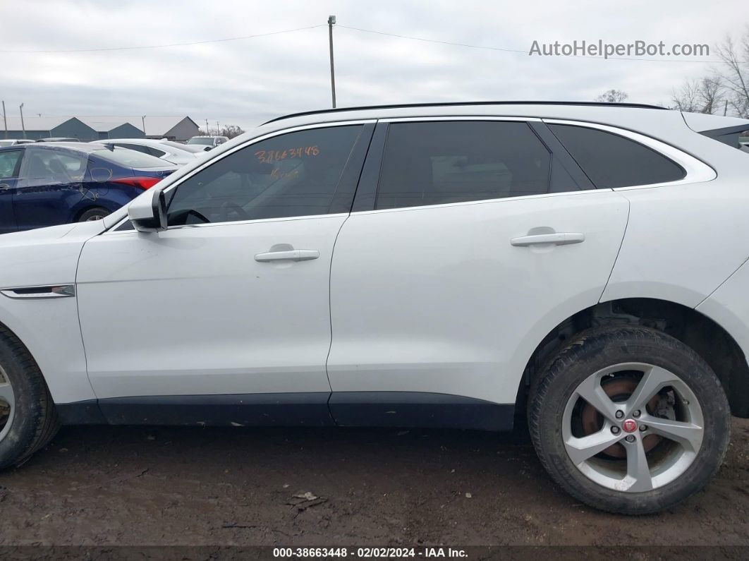 2020 Jaguar F-pace Premium P250 Awd Automatic White vin: SADCJ2FX4LA657445