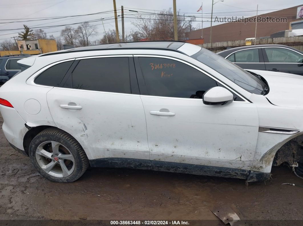 2020 Jaguar F-pace Premium P250 Awd Automatic White vin: SADCJ2FX4LA657445