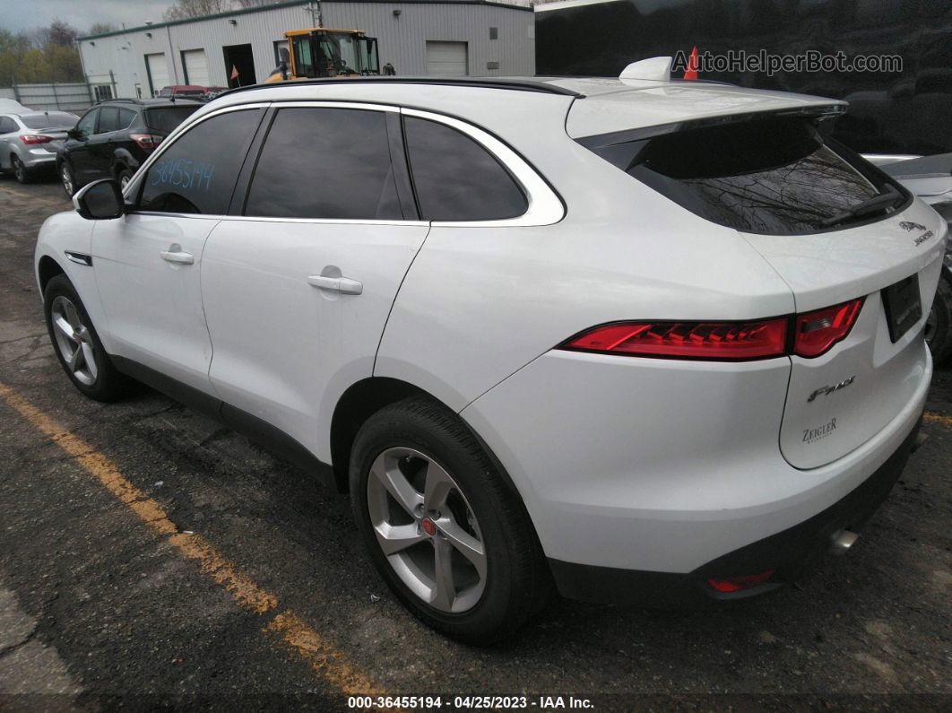 2019 Jaguar F-pace 25t Premium White vin: SADCJ2FX5KA601271