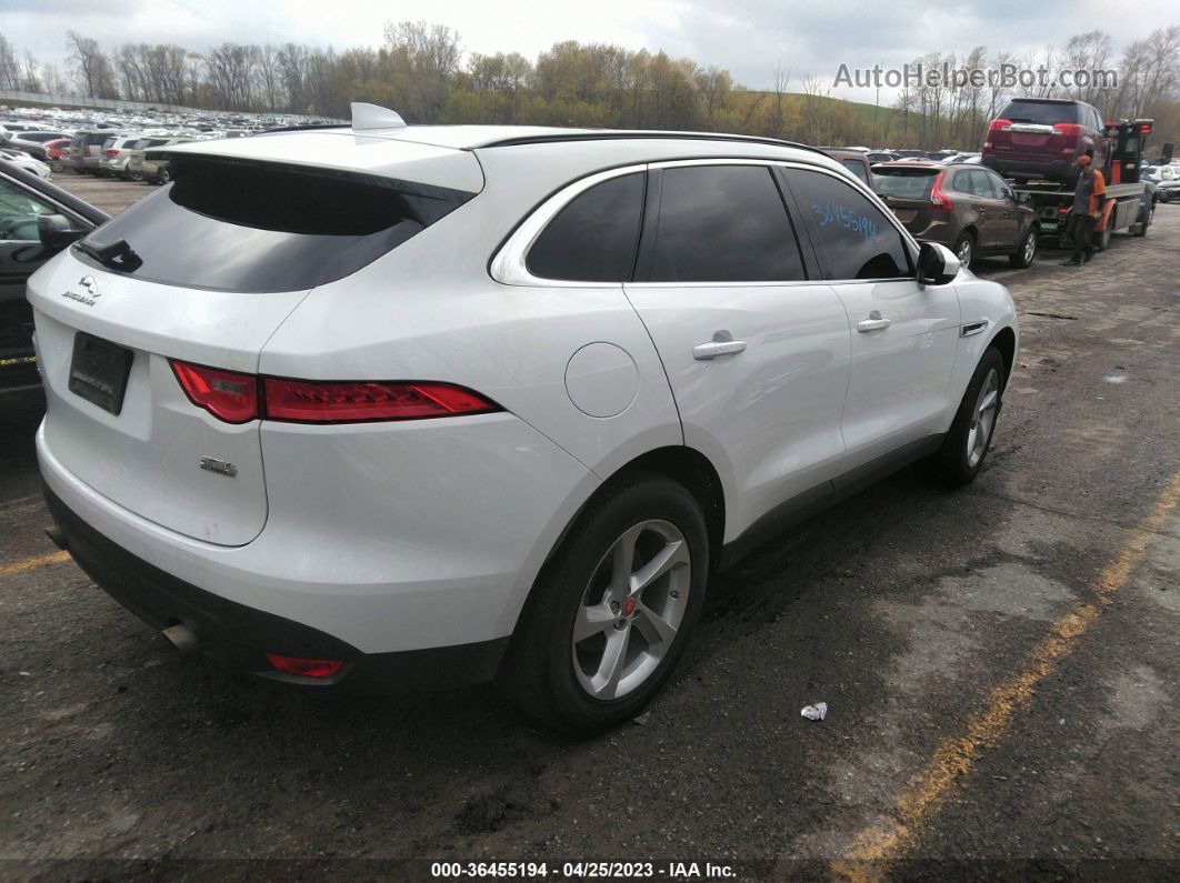 2019 Jaguar F-pace 25t Premium White vin: SADCJ2FX5KA601271