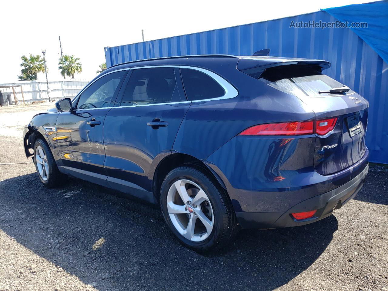 2019 Jaguar F-pace Premium Blue vin: SADCJ2FX5KA611489