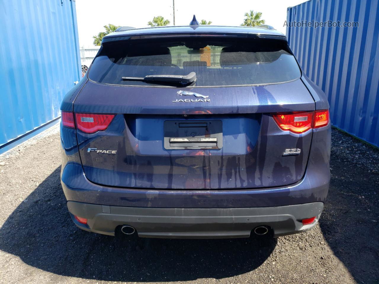 2019 Jaguar F-pace Premium Blue vin: SADCJ2FX5KA611489