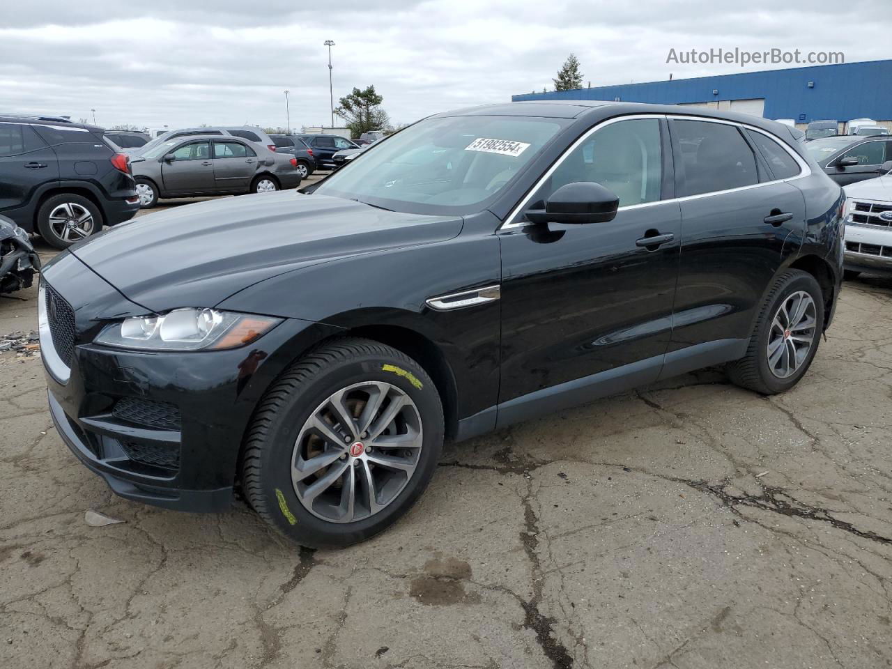 2019 Jaguar F-pace Premium Black vin: SADCJ2FX5KA616255