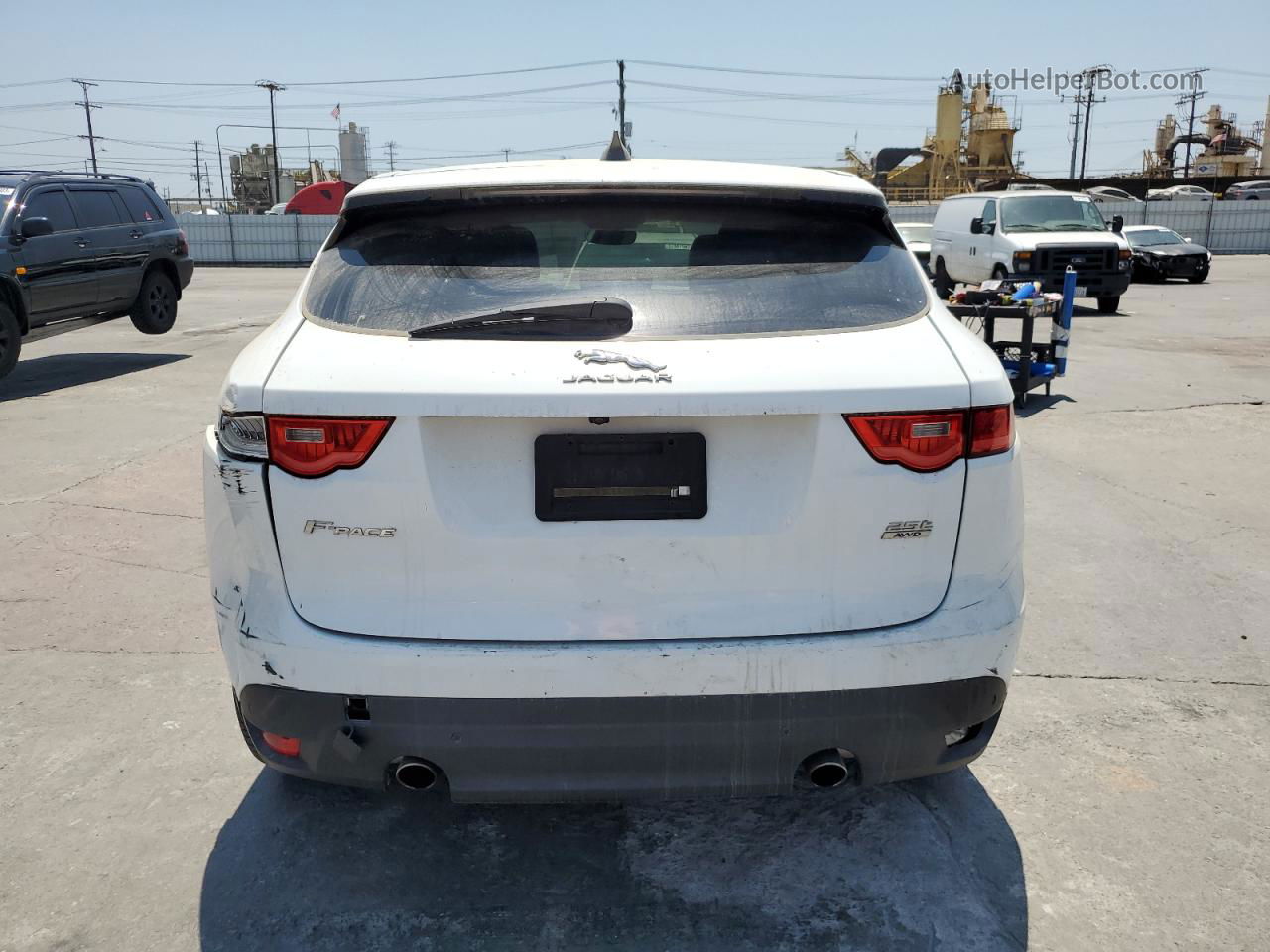 2020 Jaguar F-pace Premium White vin: SADCJ2FX5LA644803