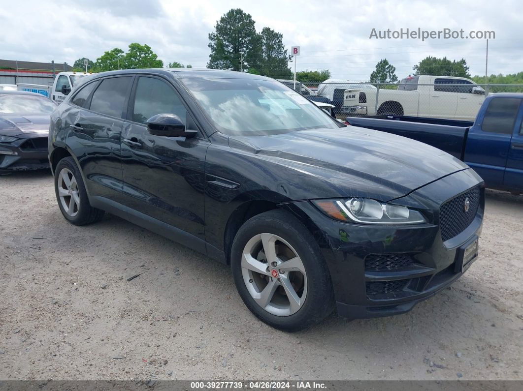 2019 Jaguar F-pace 25t Premium Черный vin: SADCJ2FX6KA357873