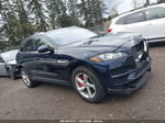 2020 Jaguar F-pace Premium P250 Awd Automatic Blue vin: SADCJ2FX6LA648231