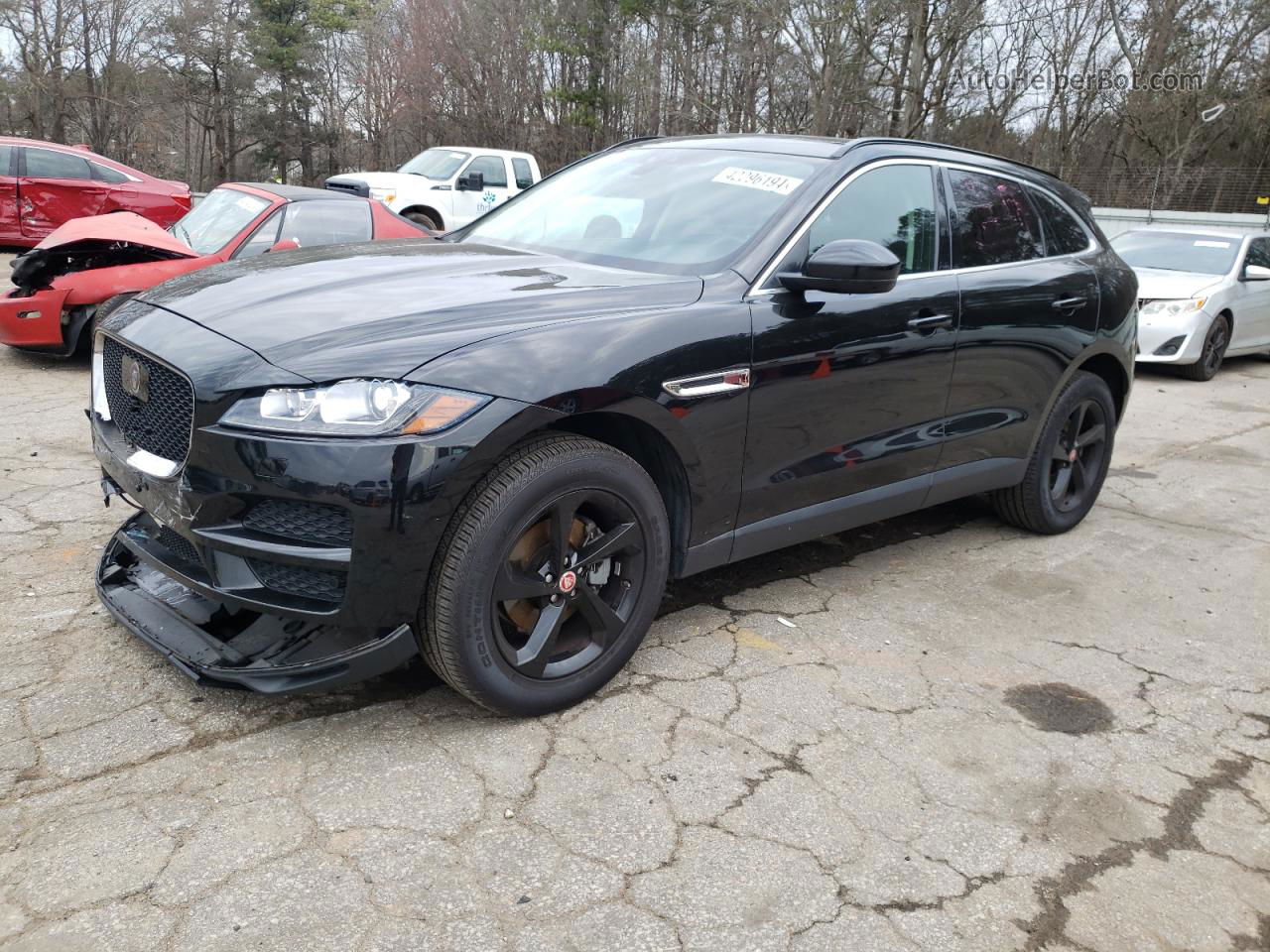 2019 Jaguar F-pace Premium Black vin: SADCJ2FX7KA616614