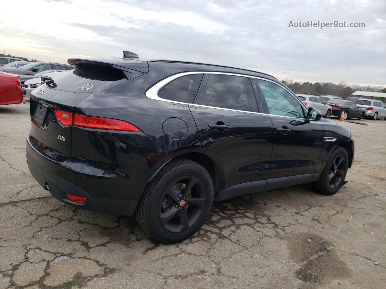 2019 Jaguar F-pace Premium Black vin: SADCJ2FX7KA616614