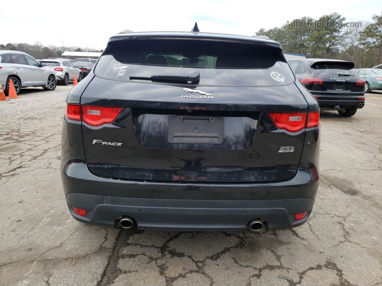 2019 Jaguar F-pace Premium Black vin: SADCJ2FX7KA616614