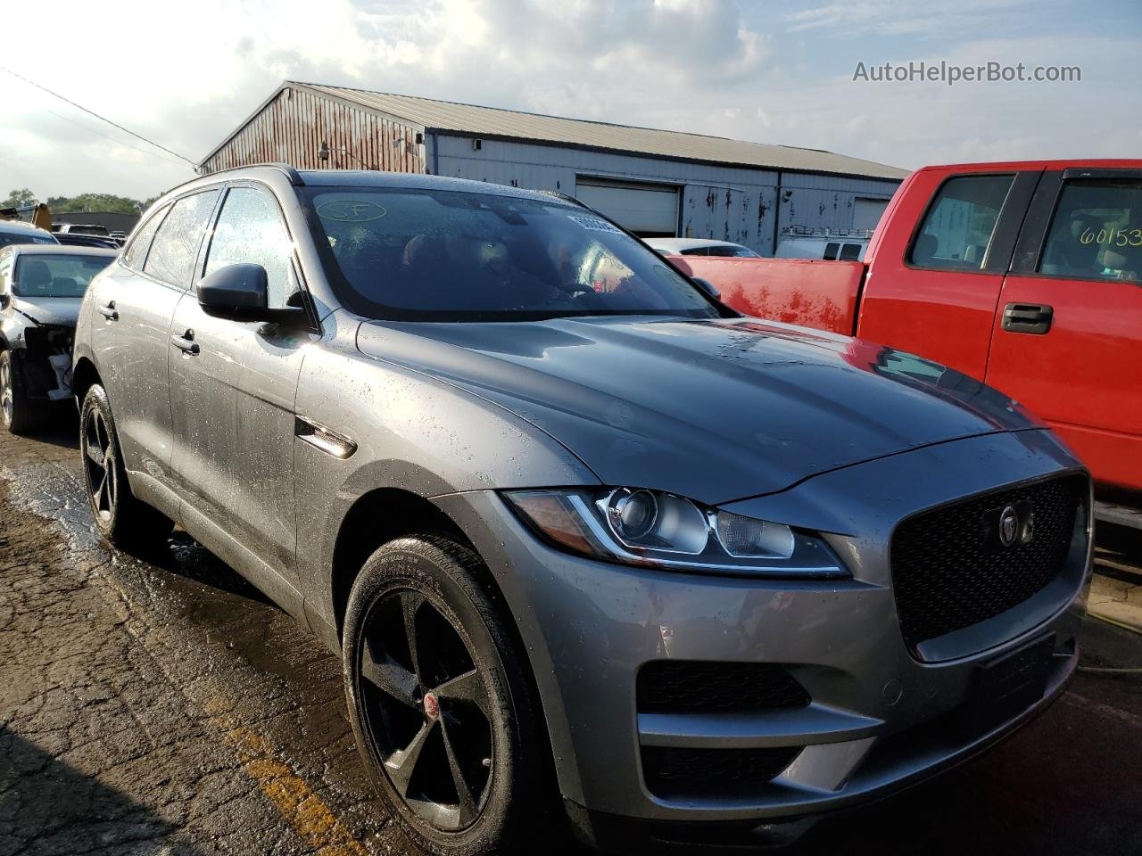 2020 Jaguar F-pace Premium Gray vin: SADCJ2FX7LA618025