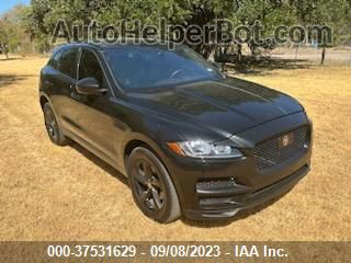 2020 Jaguar F-pace 25t Premium Черный vin: SADCJ2FX7LA652319