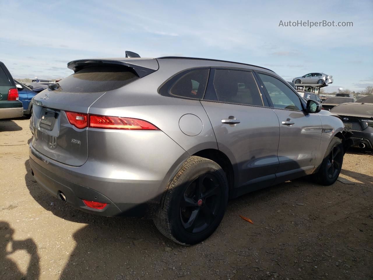 2020 Jaguar F-pace Premium Gray vin: SADCJ2FX7LA660792