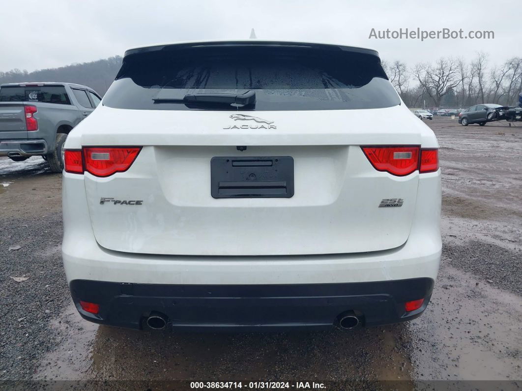 2019 Jaguar F-pace 25t Premium White vin: SADCJ2FX8KA359950