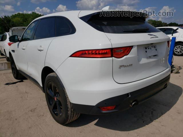 2019 Jaguar F-pace Premium White vin: SADCJ2FX8KA610711