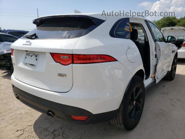 2019 Jaguar F-pace Premium White vin: SADCJ2FX8KA610711