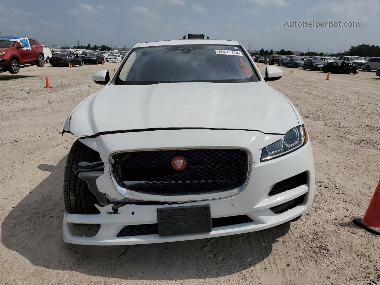 2020 Jaguar F-pace Premium White vin: SADCJ2FX8LA618891