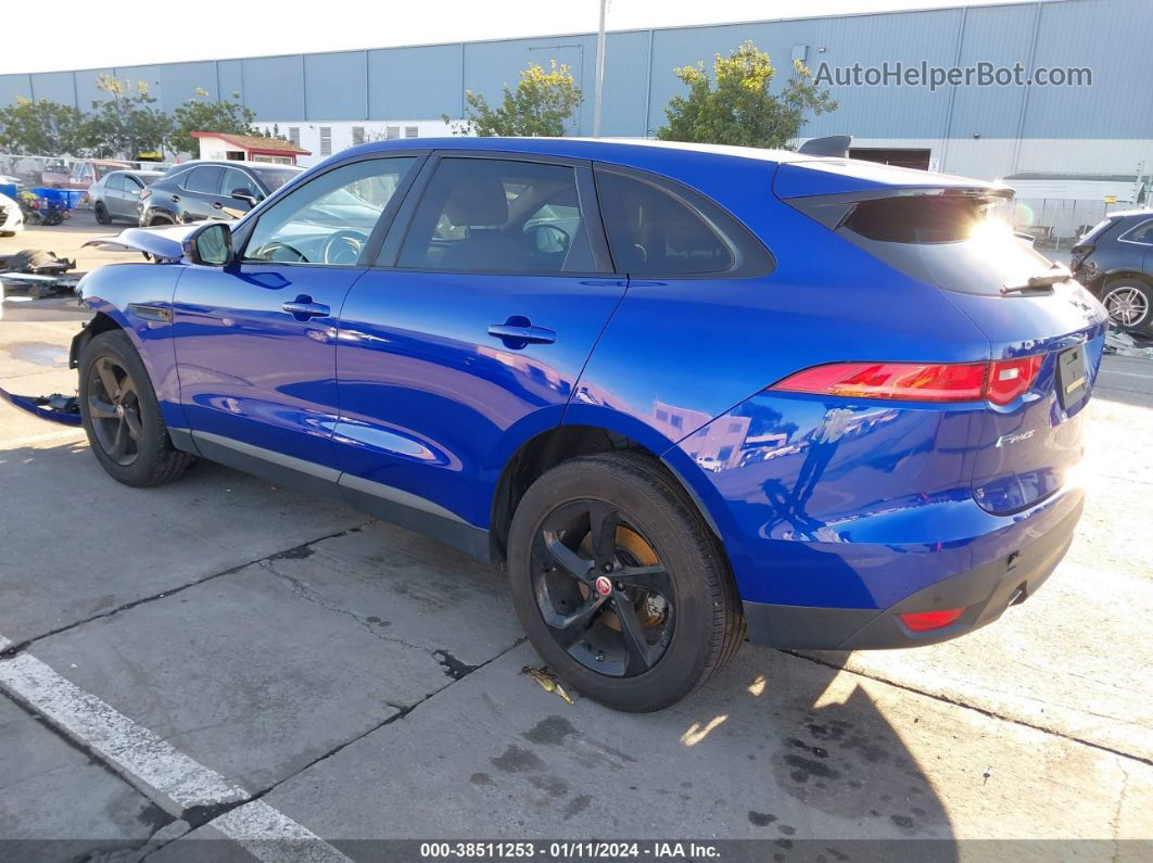 2020 Jaguar F-pace Premium P250 Awd Automatic Blue vin: SADCJ2FX8LA633102