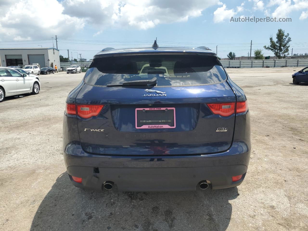 2020 Jaguar F-pace Premium Blue vin: SADCJ2FX8LA641619