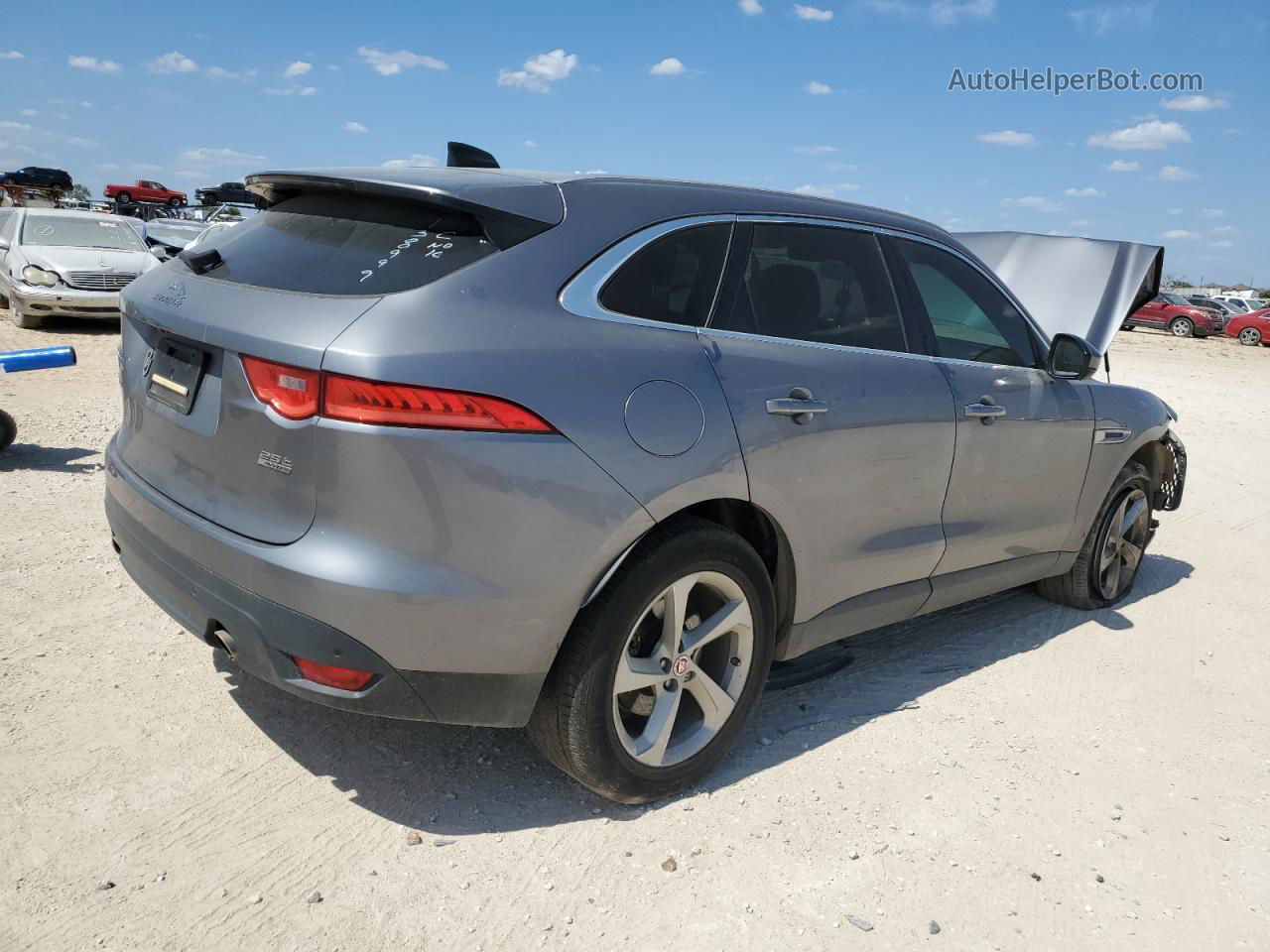 2020 Jaguar F-pace Premium Gray vin: SADCJ2FX8LA645248