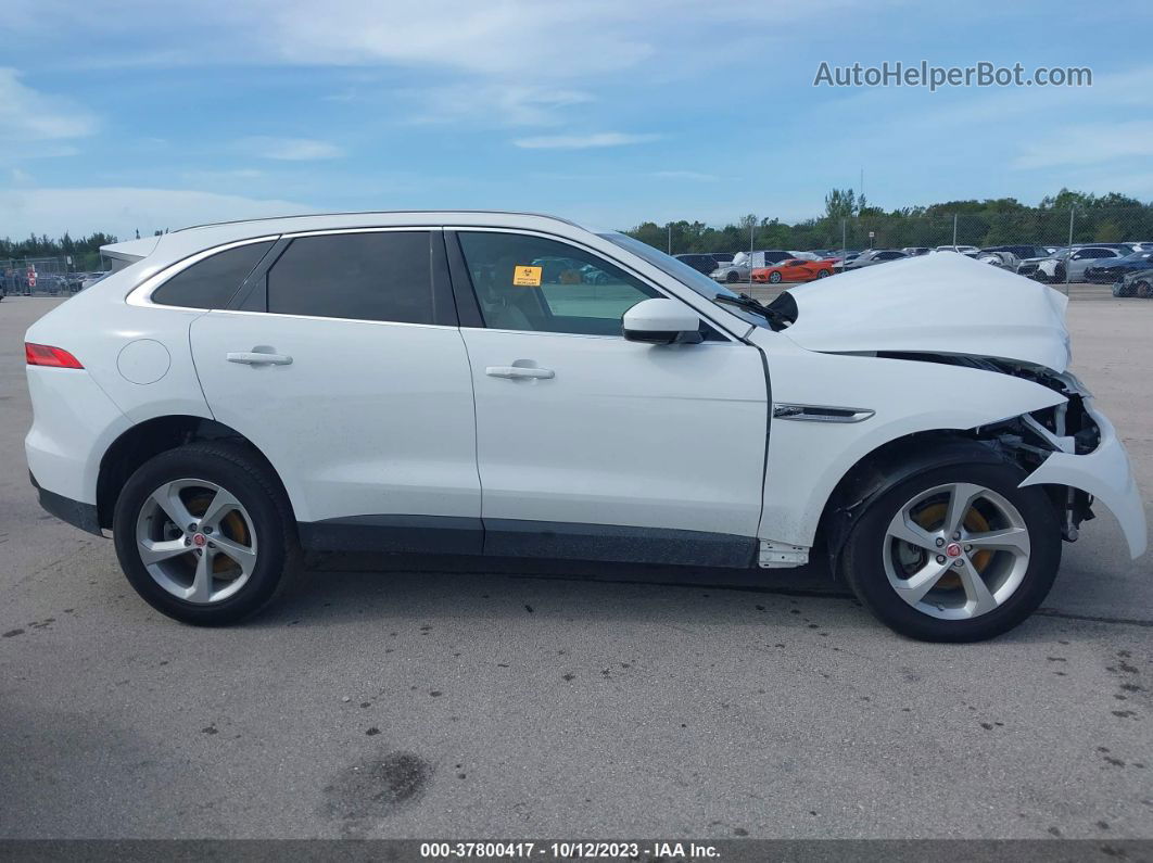 2019 Jaguar F-pace 25t Premium White vin: SADCJ2FX9KA399664