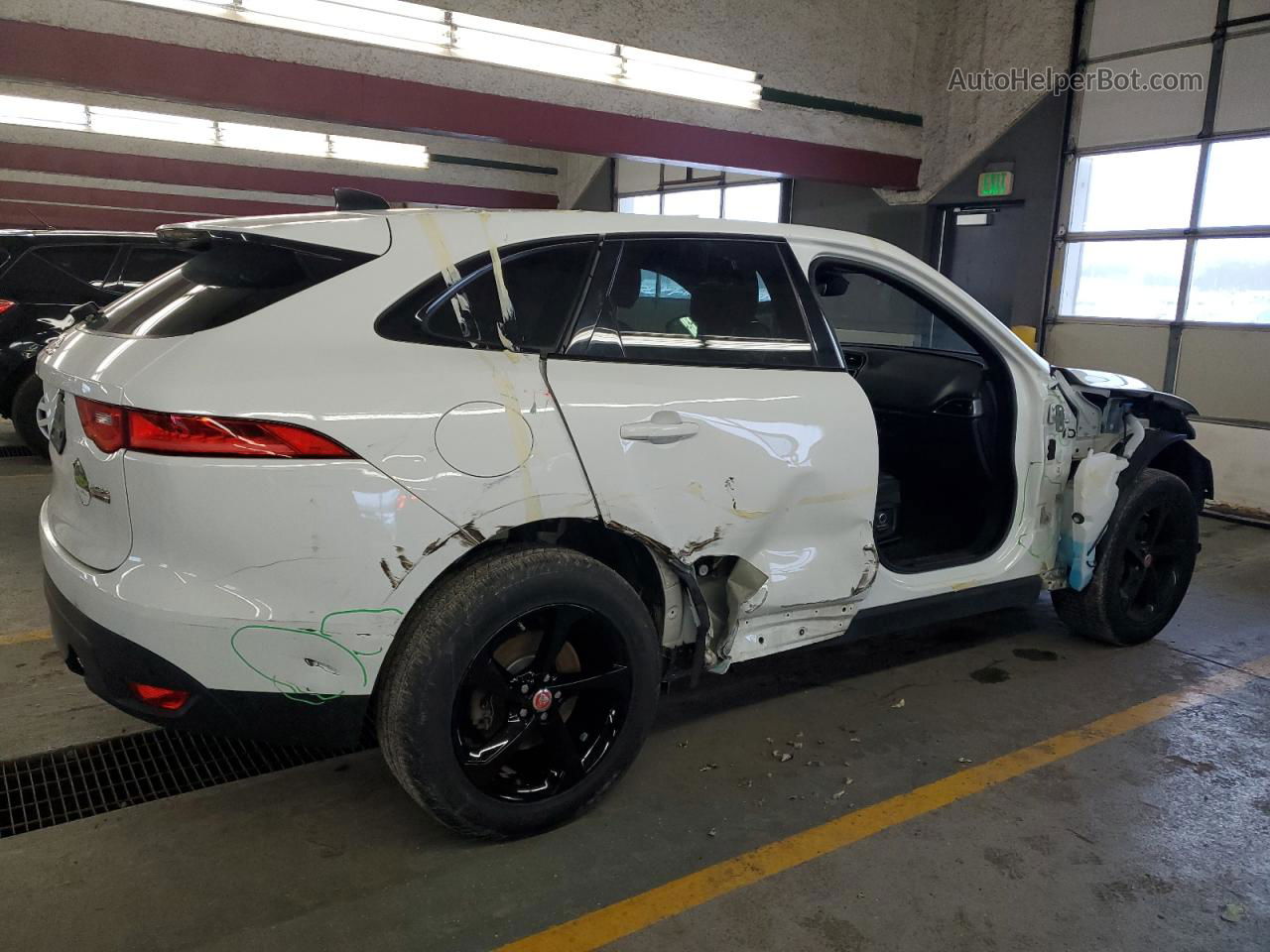 2020 Jaguar F-pace Premium White vin: SADCJ2FX9LA628569