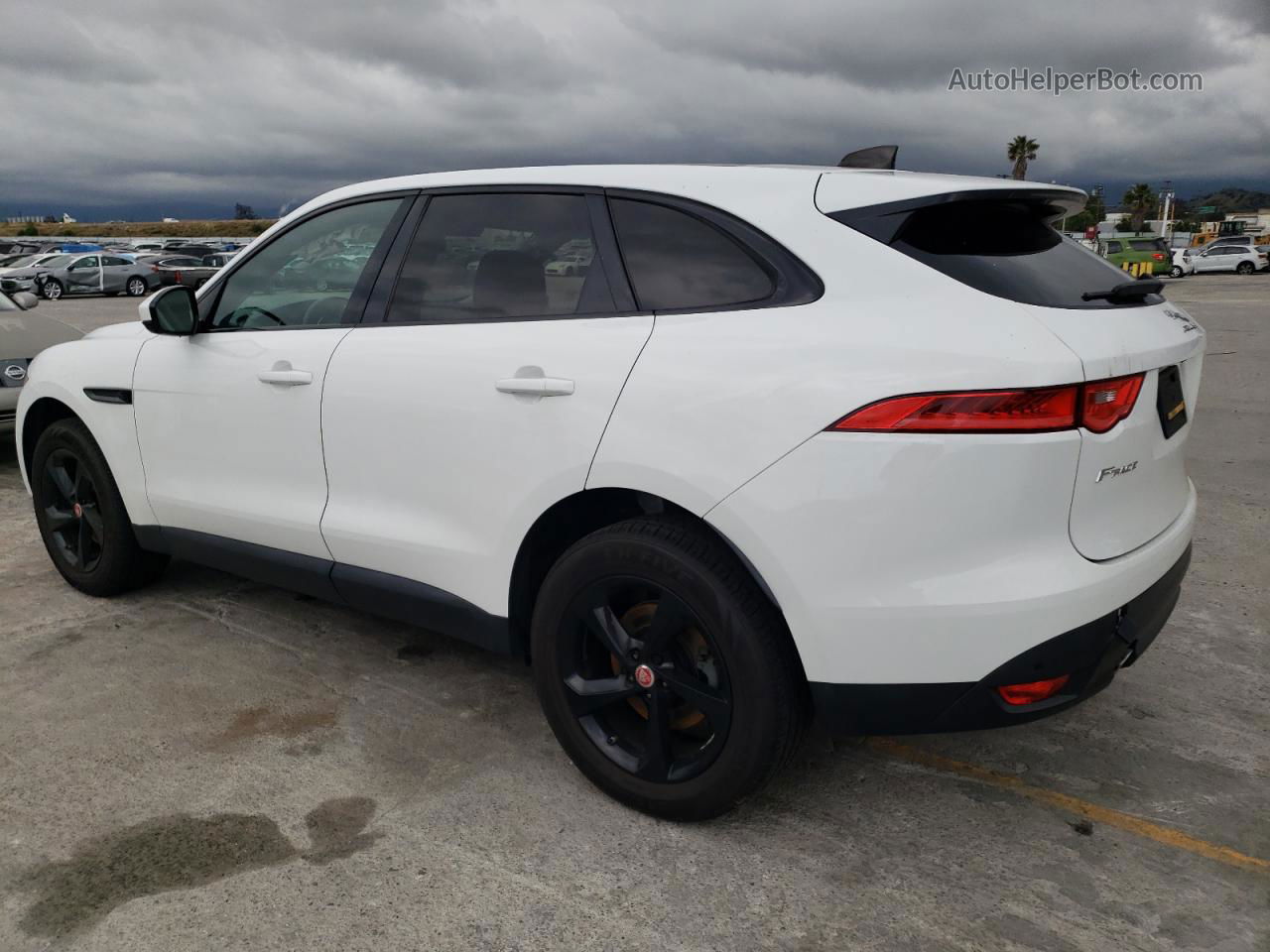 2020 Jaguar F-pace Premium White vin: SADCJ2FX9LA629320