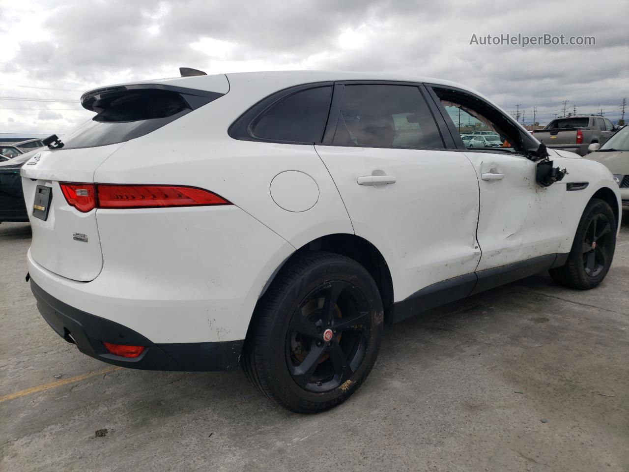 2020 Jaguar F-pace Premium Белый vin: SADCJ2FX9LA629320