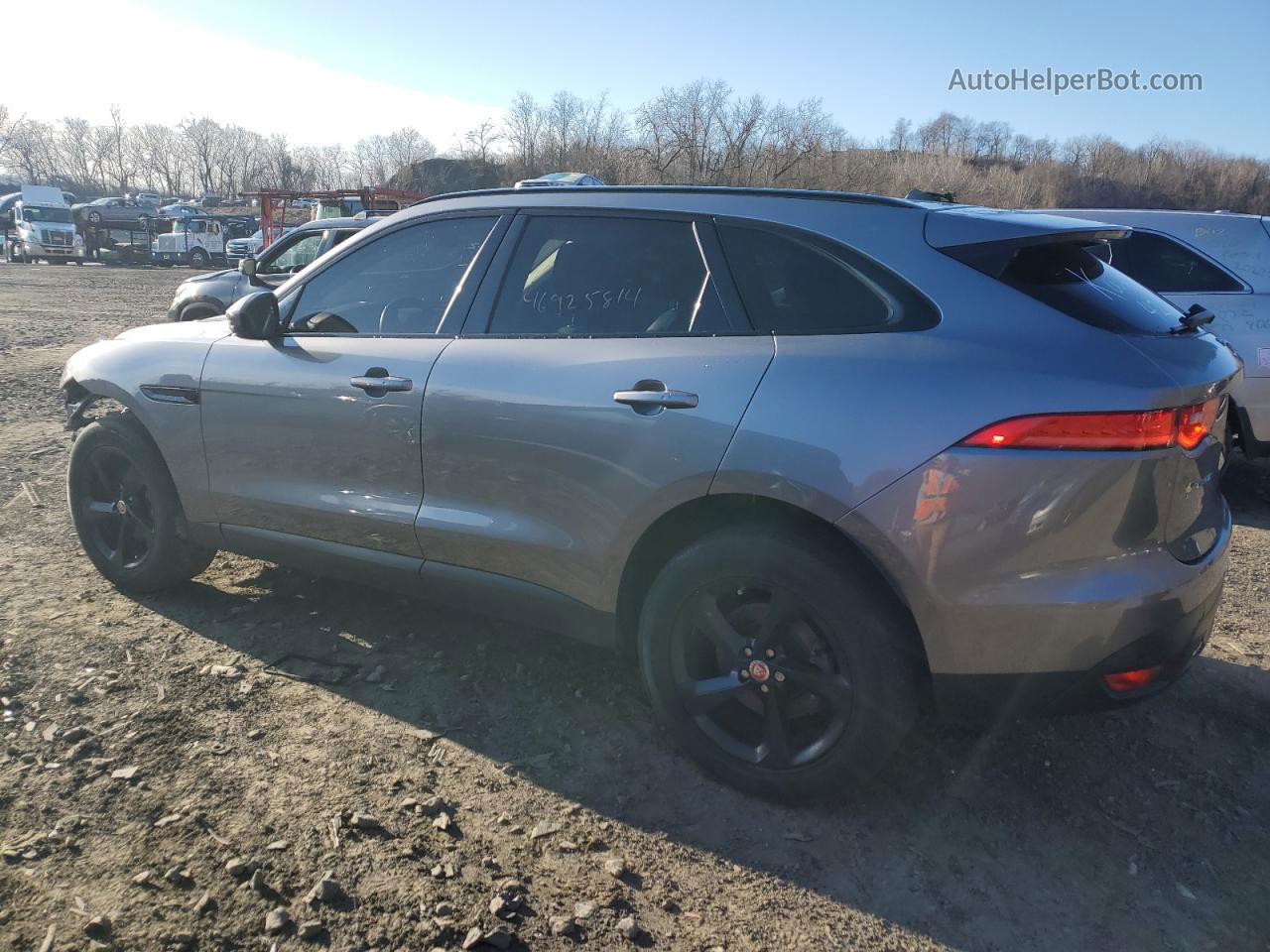 2020 Jaguar F-pace Premium Gray vin: SADCJ2FX9LA656811