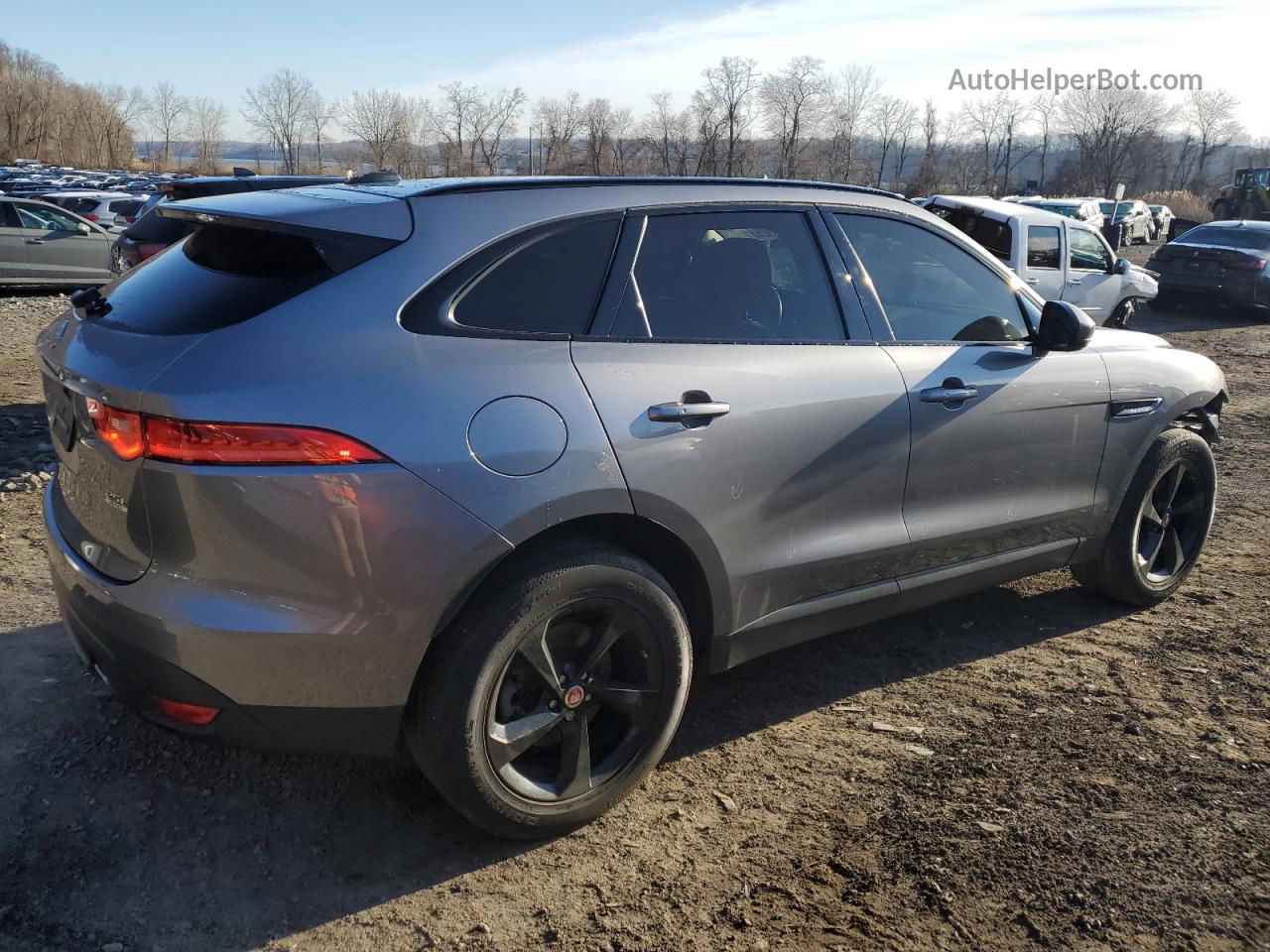 2020 Jaguar F-pace Premium Gray vin: SADCJ2FX9LA656811