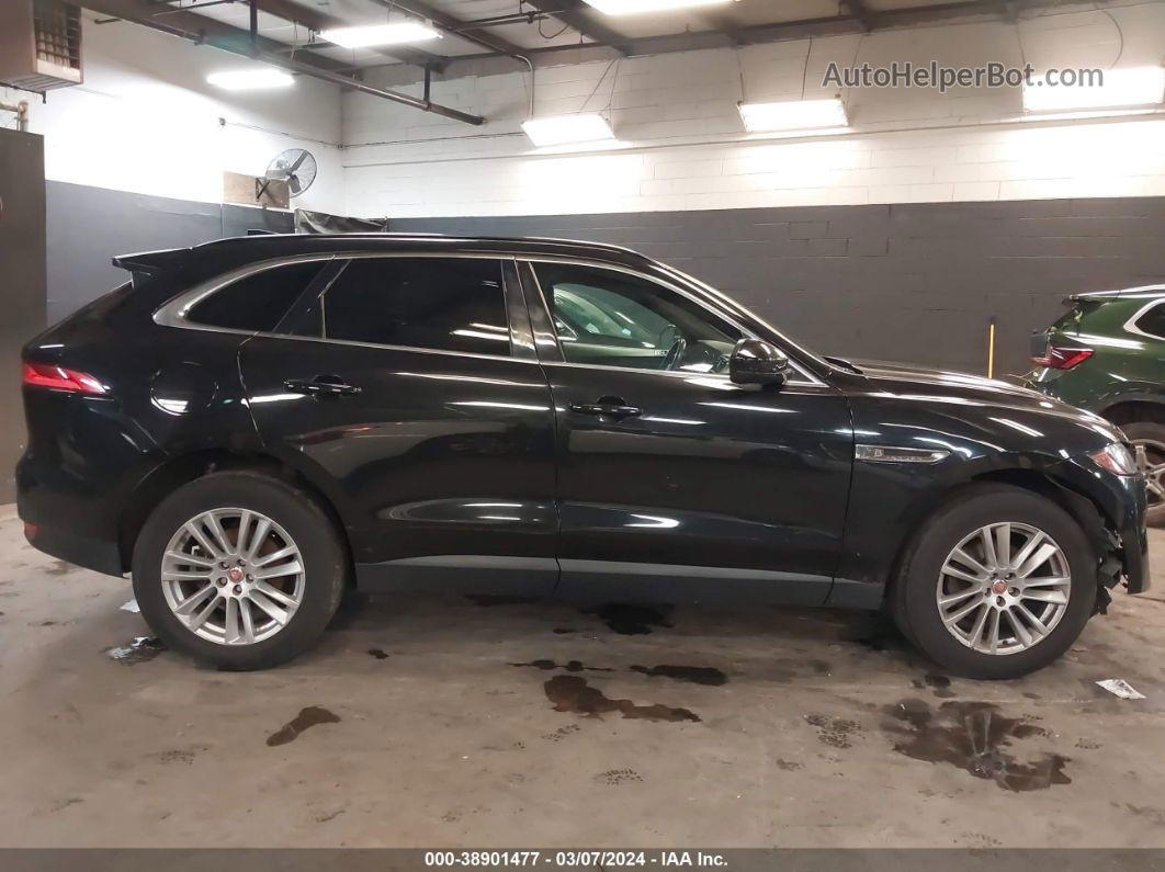 2019 Jaguar F-pace 25t Premium Черный vin: SADCJ2FXXKA355561