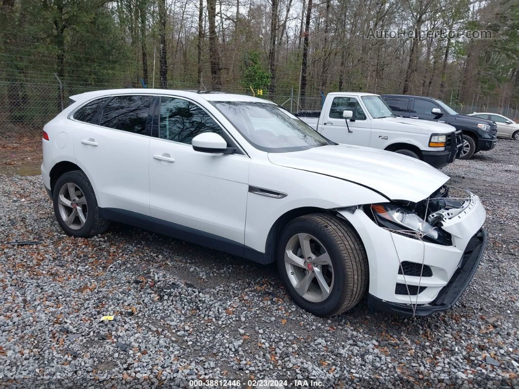 2020 Jaguar F-pace Premium P250 Awd Automatic White vin: SADCJ2FXXLA641394