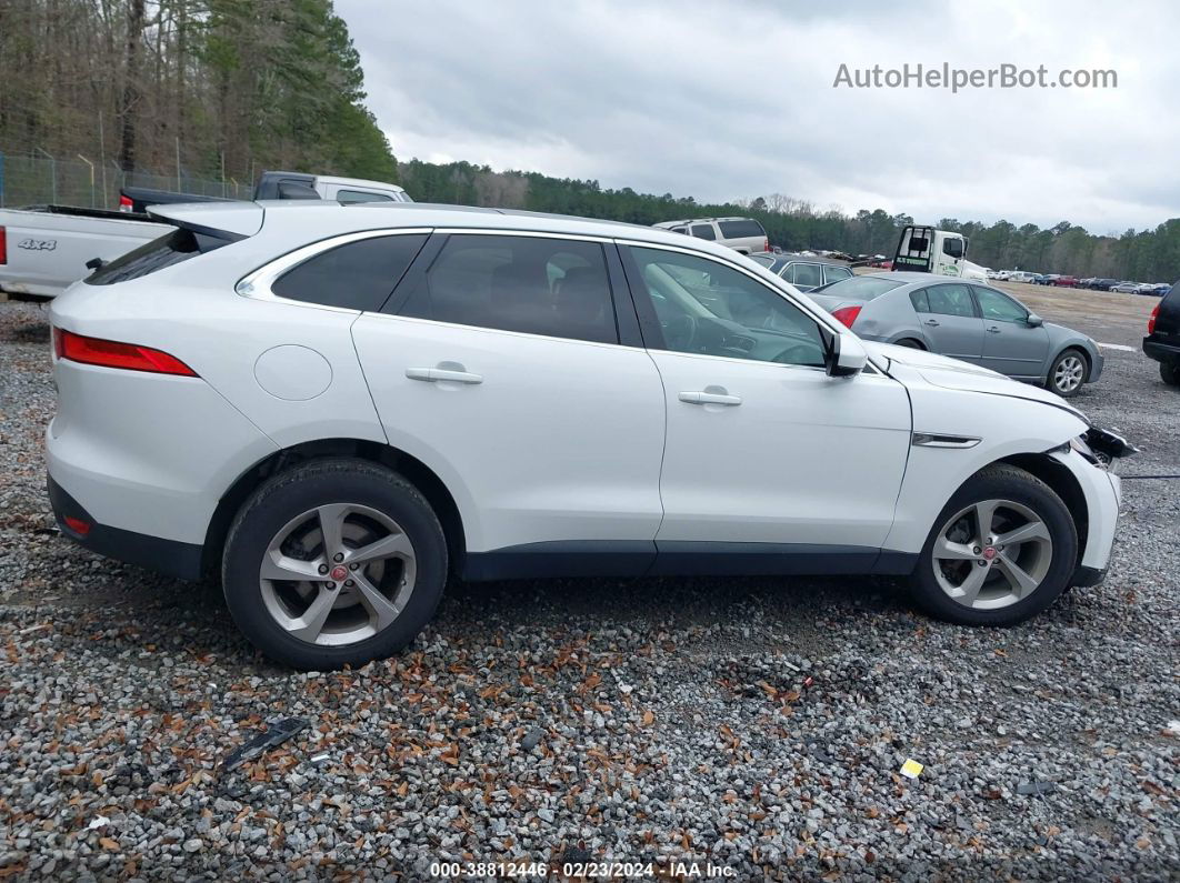 2020 Jaguar F-pace Premium P250 Awd Automatic White vin: SADCJ2FXXLA641394