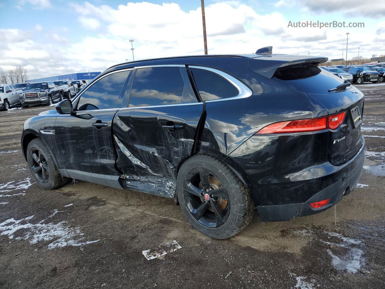 2019 Jaguar F-pace Premium Black vin: SADCJ2GX7KA395806