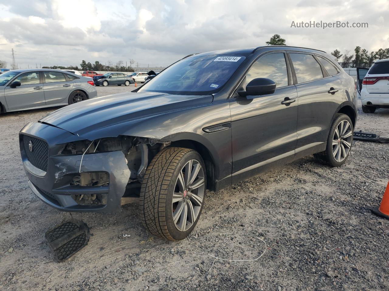 2019 Jaguar F-pace Prestige Black vin: SADCK2FX1KA351766