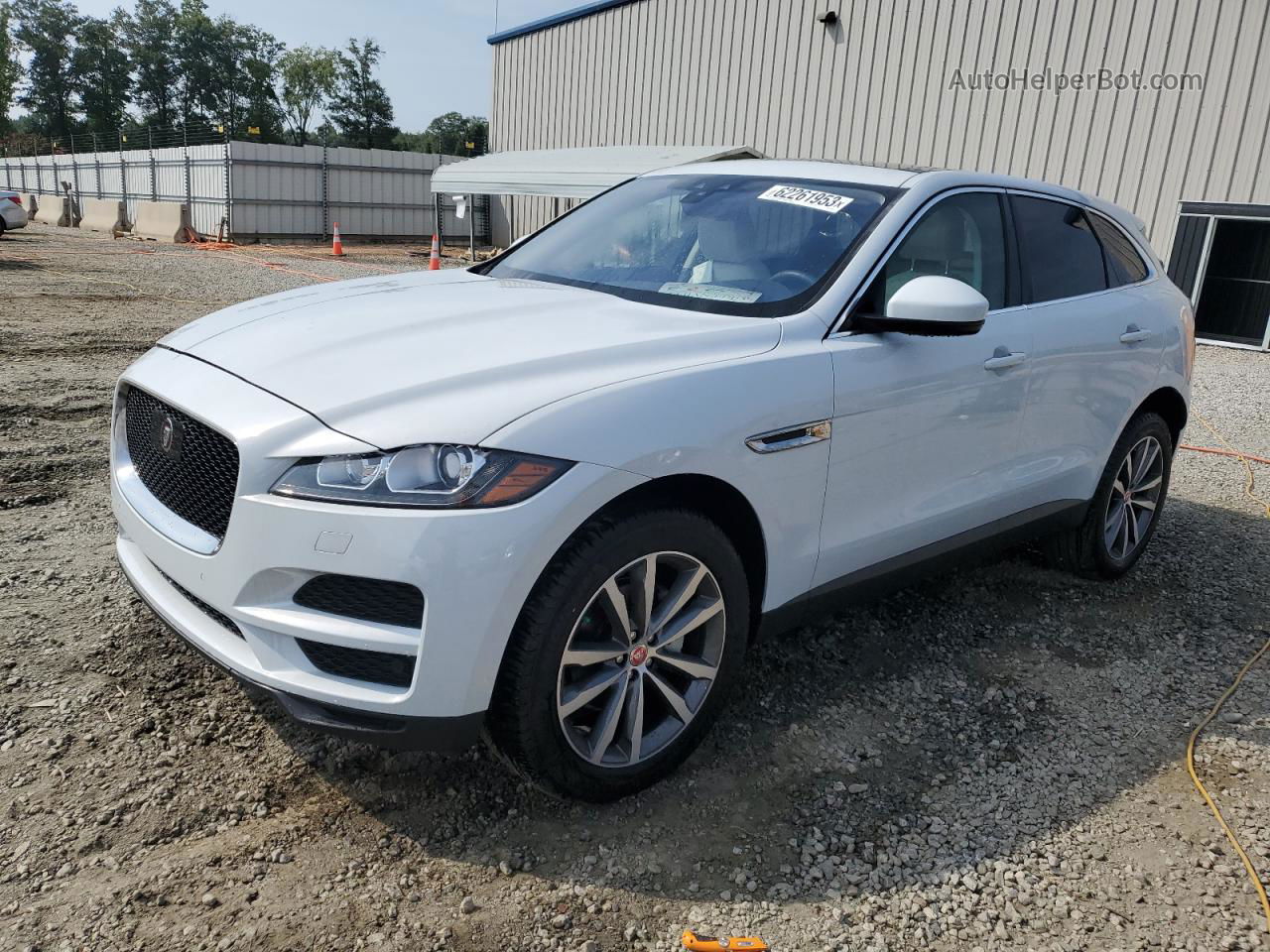 2020 Jaguar F-pace Prestige Белый vin: SADCK2FX1LA660333