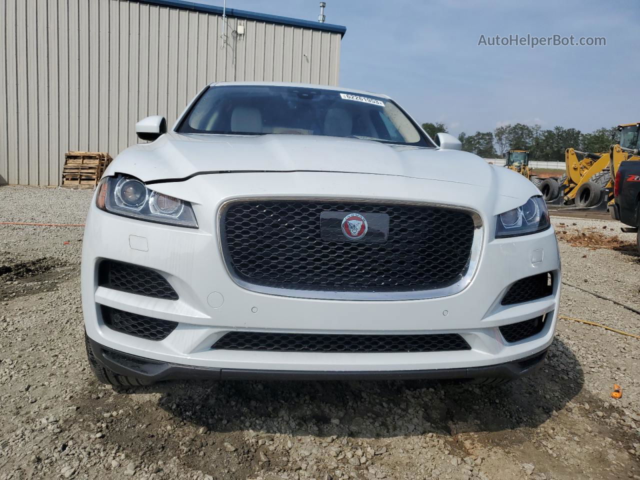 2020 Jaguar F-pace Prestige Белый vin: SADCK2FX1LA660333