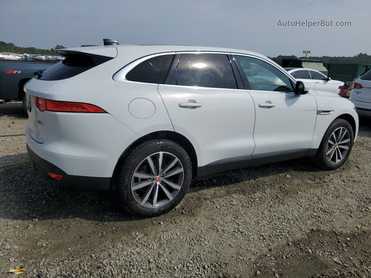 2020 Jaguar F-pace Prestige White vin: SADCK2FX1LA660333