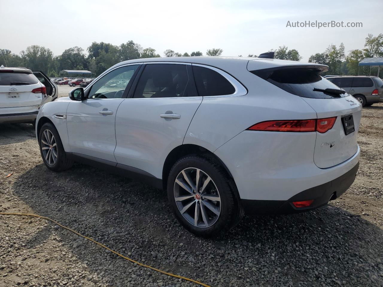 2020 Jaguar F-pace Prestige White vin: SADCK2FX1LA660333